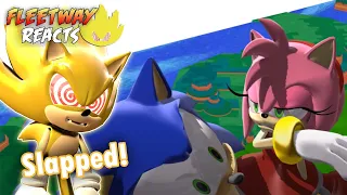 Fleetway Sonic Reacts to MMD Copilation Vines x Memes SONIC