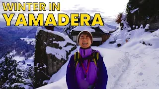 🇯🇵Winter in JAPAN | Yamadera 冬の山寺(Yamagata)