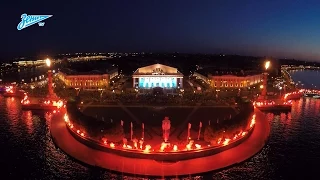 Amazing performance of Zenit's fans in St. Petersburg / Невероятный перфоманс фанатов «Зенита»