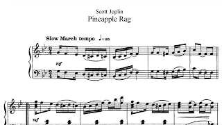 Pine Apple Rag (Scott Joplin, 1908) - played by Victor Beck