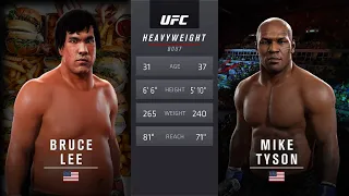 Big Bruce Lee vs. Mike Tyson (EA sports UFC 2)