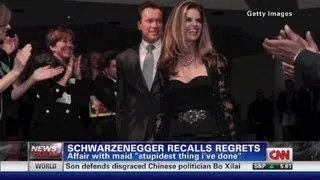 Schwarzenegger recalls regrets