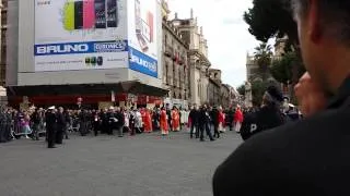 Festa di Sant'Agata 2014 Processione Pontificale davanti la Cattedrale