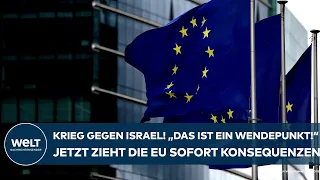 KRIEG GEGEN ISRAEL: "Das ist ein Wendepunkt!" EU-Kommission friert Hilfen für Palästinenser ein