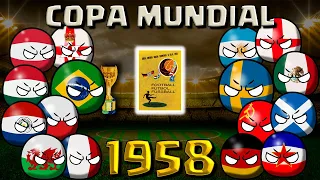 Así fue el MUNDIAL DE SUECIA 1958: LA PRIMERA COPA DE BRASIL | COUNTRYBALL