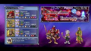 [DFFOO] Epic of Gilgamesh - Dimensions' End Entropy: Tier 10