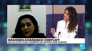 Nagorno-Karabakh conflict: Armine Alexinian, deputy FM of the Republic of Artsakh, on FRANCE24