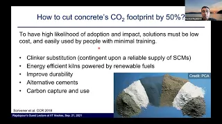 Webinar on Utilization of Off-Spec Fly Ash for Low-Carbon Concrete