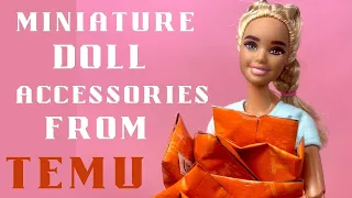 Miniature Temu Haul 4 | Doll Clothes and Accessories