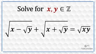 A Diophantine Equation  @drpkmath1234