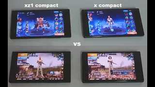 sony xperia x compact vs xz1 compact