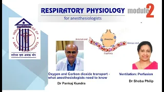 Oxygen, CO2 transport; Ventilation:Perfusion #ICAacademics #PankajKundra #ShobaPhilip