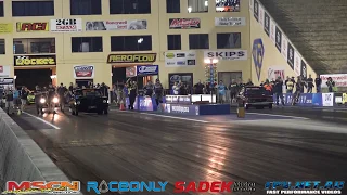 MAZDA ROTARY 13B TURBO vs FORD V8 TURBO