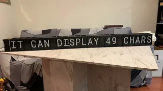 Flipbit Modular Split-flap Display prototype v2