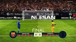 PES 2019 | Barcelona vs Juventus | UEFA Champions League Final | Penalty Shootout | Gameplay PC
