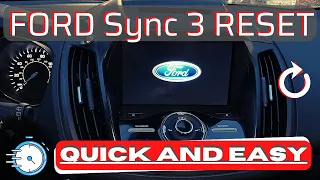 Ford Sync 3 Laggy, Slow or Unresponsive? DO THIS!