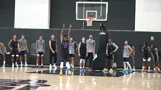 . Sacramento Kings Training Camp: Day 1 - Love, Peace, and Solidarity ✌️🤴