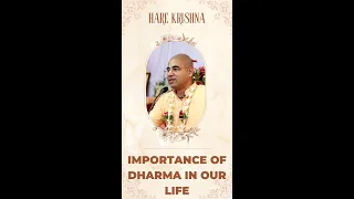 Importance of Dharma in our life | #shorts #youtubeshorts