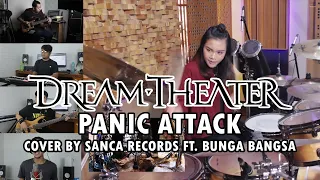 Dream Theater - Panic Attack | COVER by Sanca Records ft. Bunga Bangsa