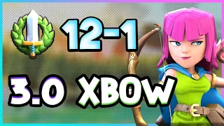 FULL 12 Win Classic Challenge with 3.0 Xbow (#7) — Clash Royale