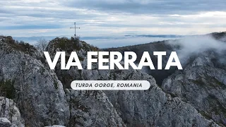 Is Via Ferrata in Turda Gorge one of the best in Transylvania?