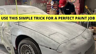 Wanting a perfect paint job? Then make sure you use this simple trick ✅