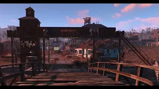 Fallout 4 sanctuary settlement (No mods)