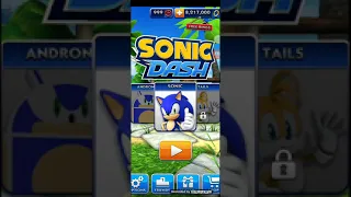 The COMPLETE tutorial for Sonic Dash beginners + Dying in the tutorial with Cream and Sonic