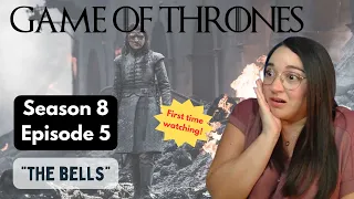 First Time Watching! Game of Thrones 8x5 Reaction "The Bells"