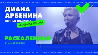 Диана Арбенина. Ночные Снайперы - Раскаленные. Сургут 25.02.2020