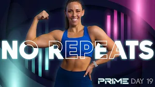 Short and Spicy *NO REPEATS* Upper Body Burner Workout | PRIME - Day 19