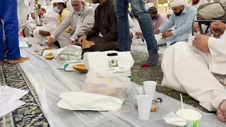 IFTARI inside Masjid Nabawi at Madinah Ramadan | 2022 Iftar Experience