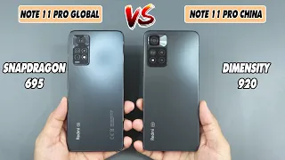 Xiaomi Redmi Note 11 Pro 5G Global vs Note 11 Pro China | SpeedTest and Camera comparison