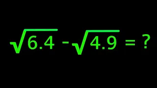 Nice radical Problem || Algebra math simplification question