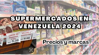 CUÁNTO cuesta mercado en VENEZUELA 2024. ¿Se consigue todo? PRECIOS