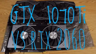 Asus Strix GTX 1070ti vs RTX 2060 - how do they compare?