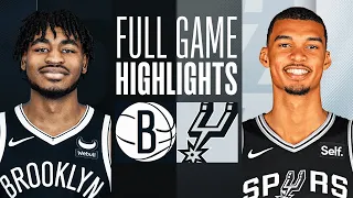 Game Recap: Spurs 122, Nets 115