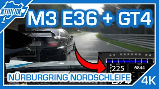 Chasing crazy fast BMW E36 M3 on NÜRBURGRING NORDSCHLEIFE - GT4 MR - BTG 4K