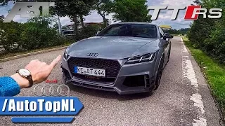 500HP Audi TTRS R ABT REVIEW POV Test Drive by AutoTopNL