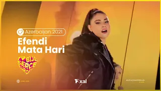 Efendi - Mata Hari | Live - Tu bije serce Europy [Eurovision 2021 Azerbaijan 🇦🇿]