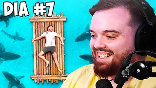 7 DÍAS EN UNA BALSA | REACCIONANDO A MRBEAST