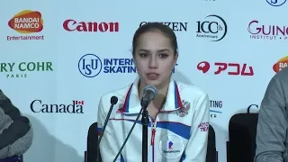 Alina Zagitova GP Final 2018 SP Press