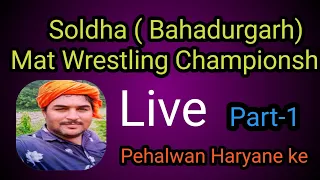 Soldha ( Badhurgarh) Wrestling Championship 🏆🏆🥇