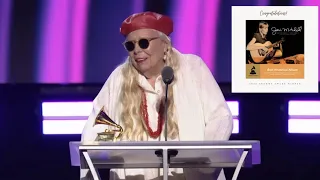 Joni Mitchell wins the Grammy Award for Best Historical Album - April 3, 2022