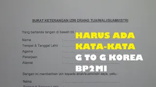 SURAT IZIN KELUARGA