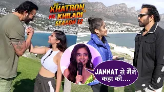 Khatron Ke Khiladi 12: Anushka Sen TOLD THIS To Bestie Jannat Zubair Before Leaving For Cape Town |