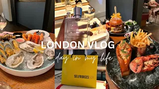 LONDON VLOG!  Selfridges Shopping + Brunch + Afternoon Tea + Fragrance Shopping