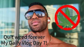 Quit Smoking Weed: Detox My 30 Day Vlog Series - Day 7 21/02/2024