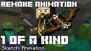 1 of a kind - minecraft music video remake