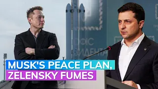 Volodymyr Zelenskyy Hits Back At Elon Musk's Russia-Ukraine Peace Plan